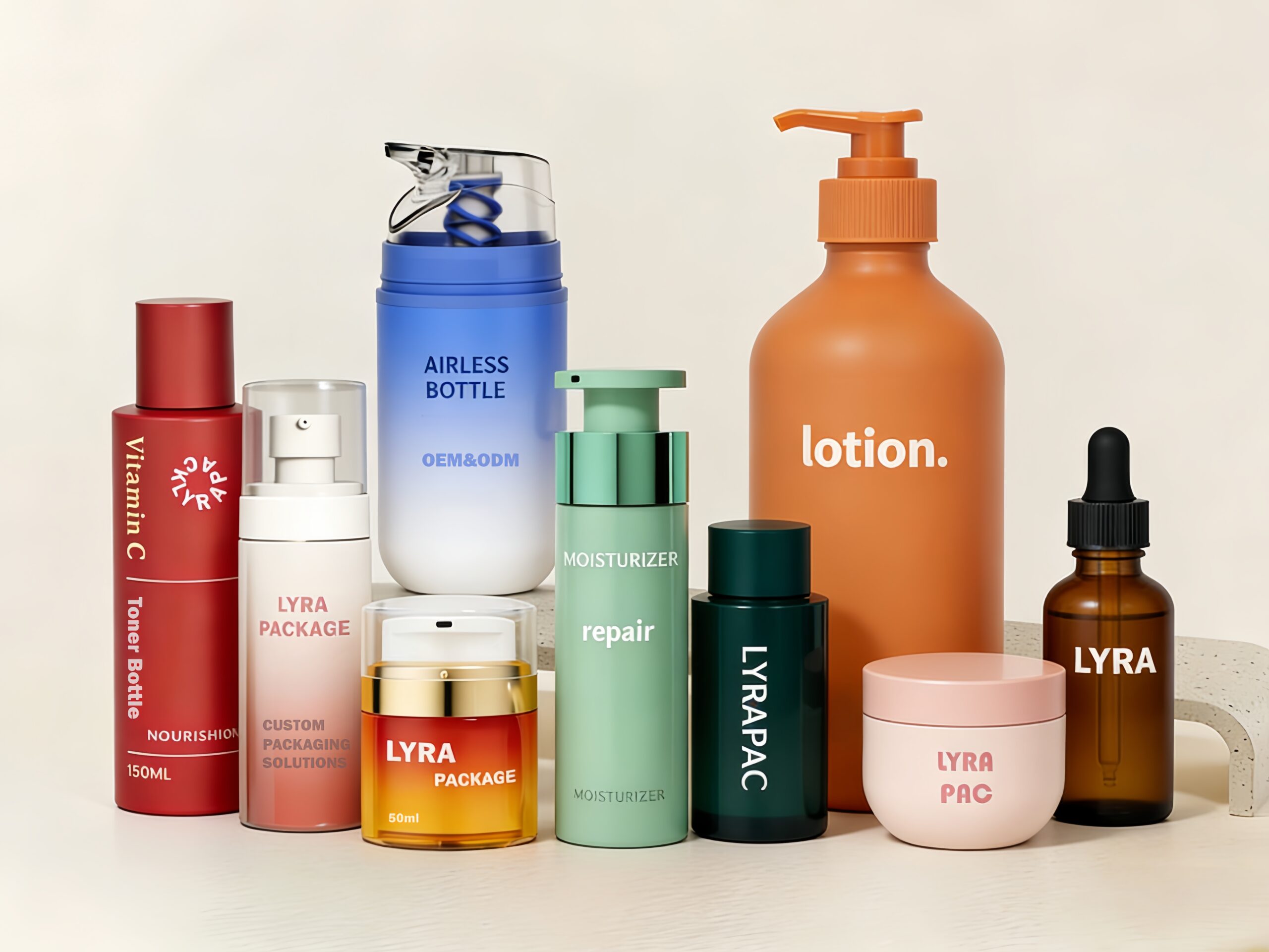 Skincare Packaging-Plastic Series