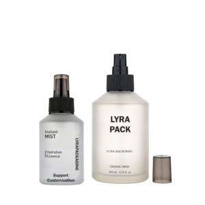 200ml Premium Frosted Mist Spray Glass Bottle