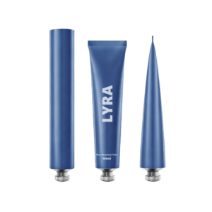 100ml Custom Pure Aluminium Offset Printing Tube Packaging