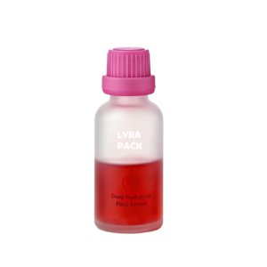 10ml Frosted Glass Bottle with Screw Cap