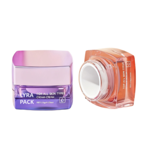 15ml OEM ODM Clear Eye Serum Glass Jar