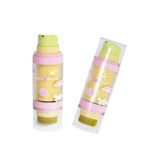 15ml Refillable PET Airless Pump Bottle with Brush