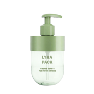 200ml Clear PET Lotion Pump Bottle with Custom Logo