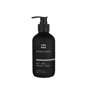 240ml High End Silkscreen Printed Glass Bottle