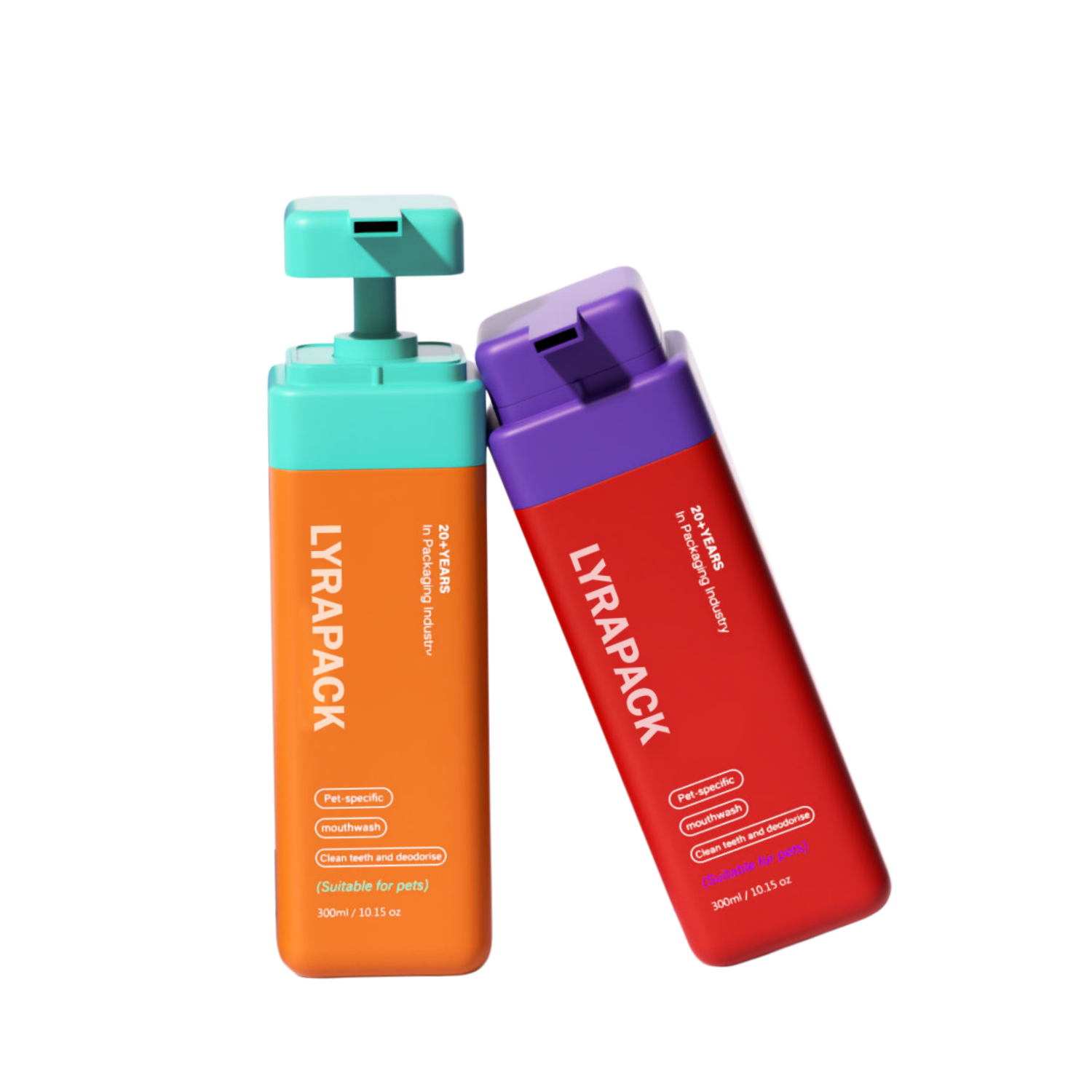 300ml New Design Square Lotion Pump Bottle