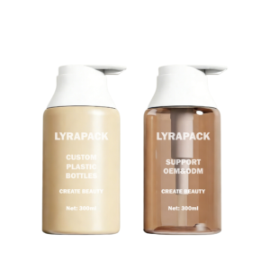300ml Luxury Custom PET Shampoo Pump Bottle