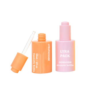 30ml Custom Printed PETG Dropper Plastic Bottle