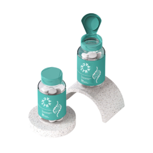 200ml Custom Supplement Plastic Capsule Bottle