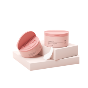 100ml Custom Matte Finish Silkscreen Printed Plastic Jar