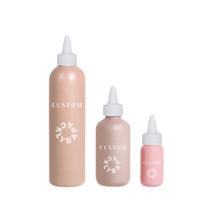 80ml Sustainable Hair Care Empty Plastic Bottle