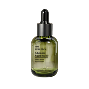 50ml New PETG Dropper Plastic Serum Bottle