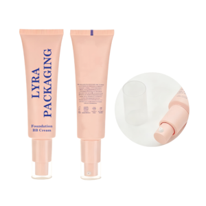 50ml OEM ODM Airless Pump Cosmetic Foundation Tube