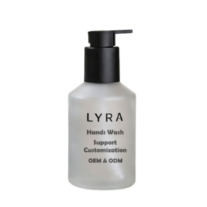 100ml Custom Frosted Glass Pump Bottle