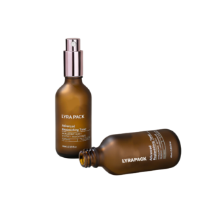 60ml Amber Glass Bottle with Aluminum Spray Pump
