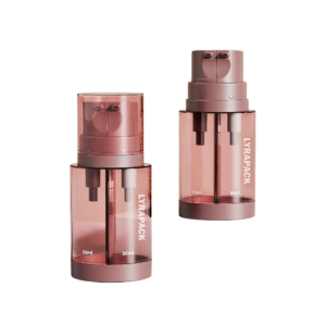 60ml Luxury PETG Empty Round Airless Lotion Bottle