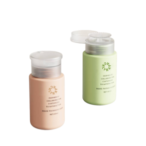 80ml Flip Top Cap Makeup Remover Plastic Bottle