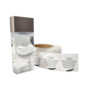 Custom Double Layer Synthetic Paper Label