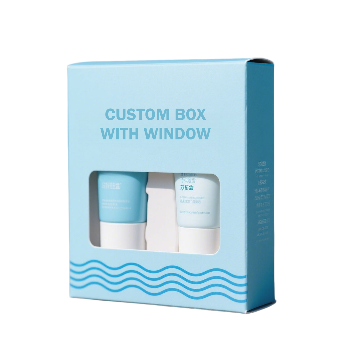 High End Custom Paper Box with Window
