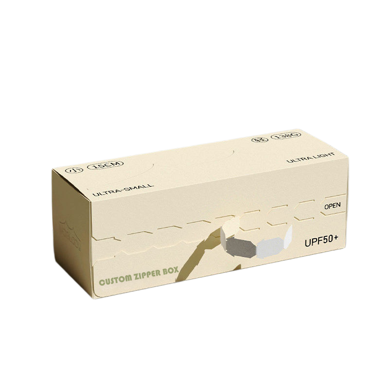 Custom Zipper Box Cosmetics Box Packaging