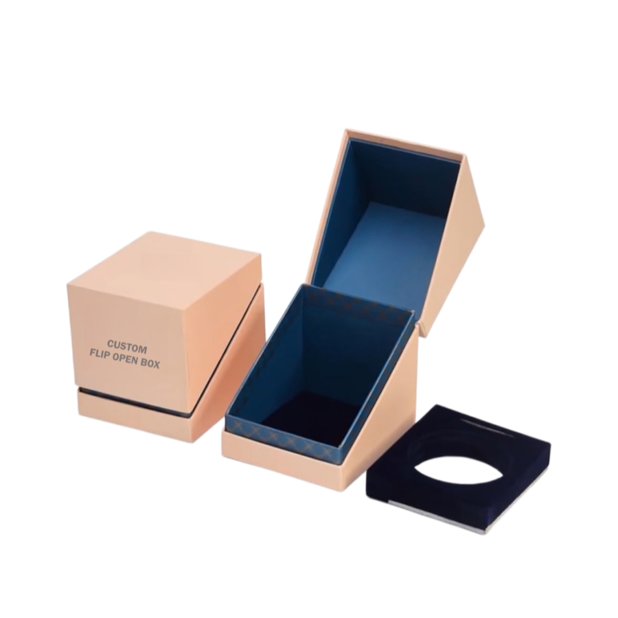 Custom Premium High Quality Flip Open Box